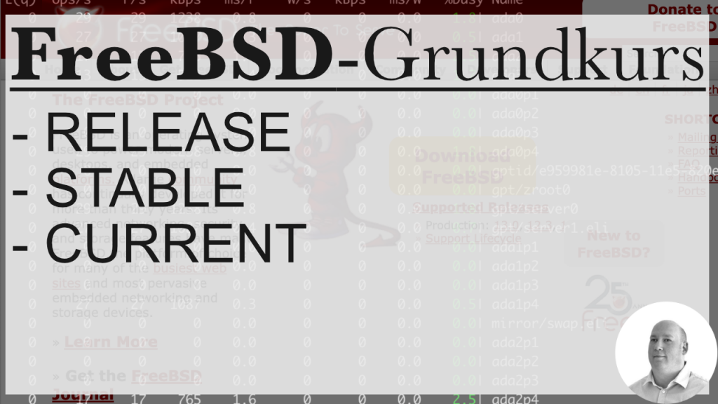 FreeBSD-Grundkurs: RELEASE - STABLE - CURRENT