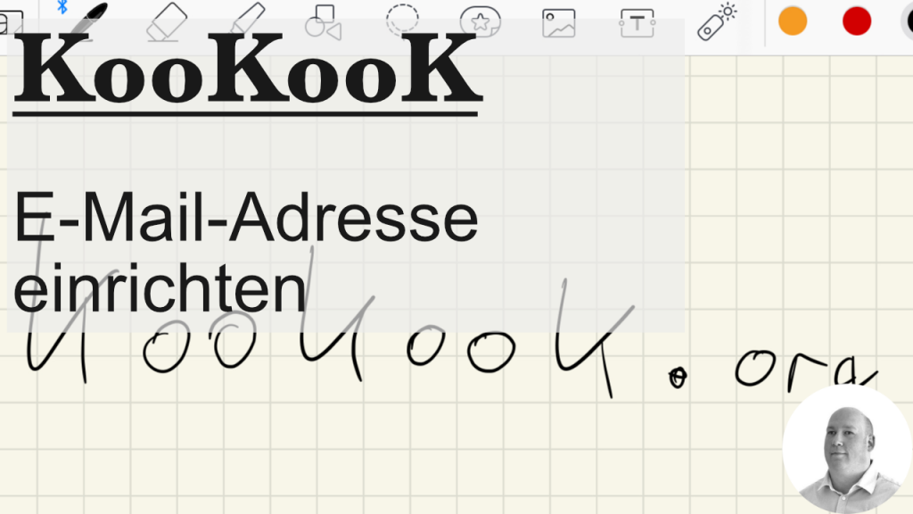 KooKooK 0006: E-Mail-Adresse einrichten