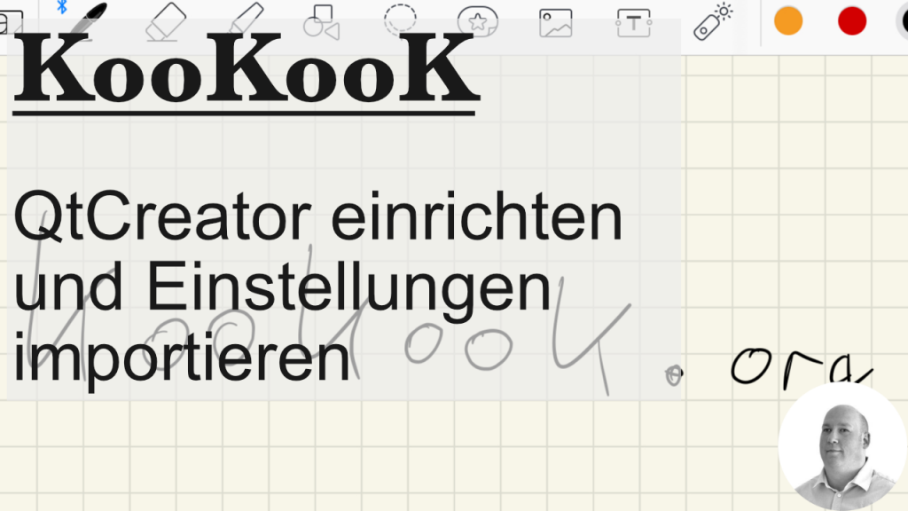 KooKooK 0011: QtCreator einrichten und Einstellungen importieren