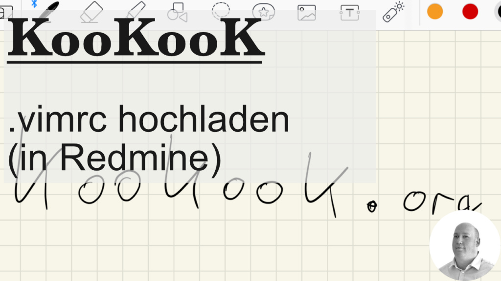 KooKooK 0013: vimrc hochladen