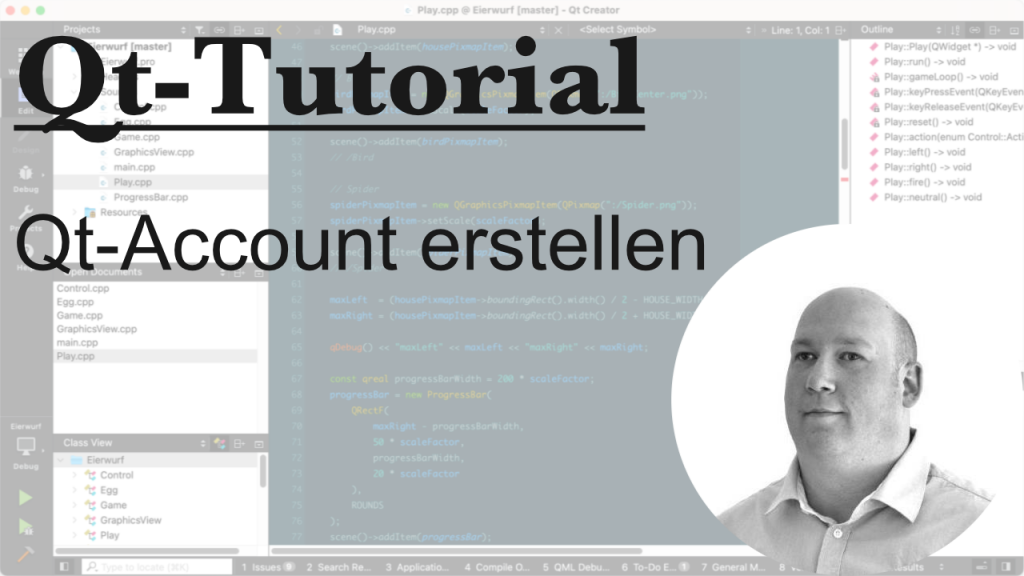 Qt-Tutorial 002: Account erstellen