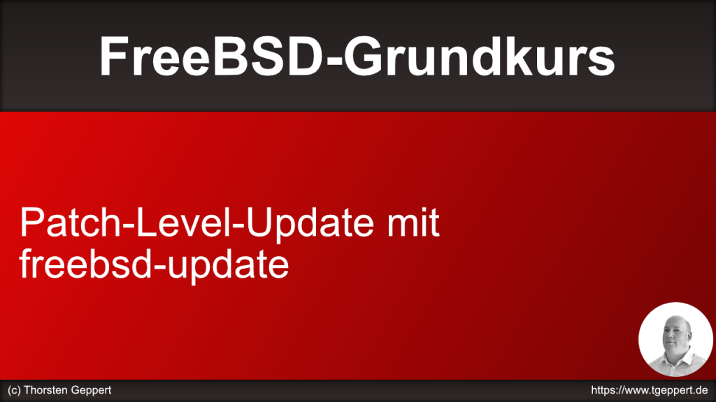 Patch-Level-Update mit freesd-update