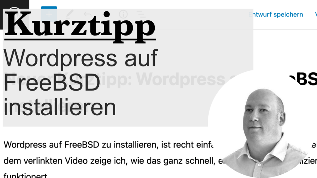 Kurztipp: WordPress auf FreeBSD installieren