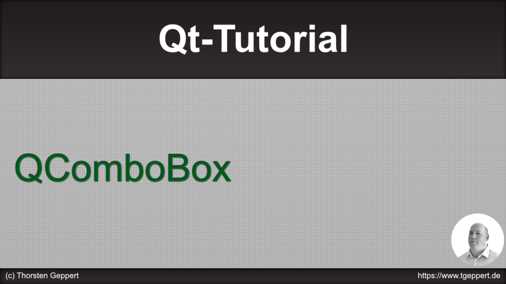 QComboBox