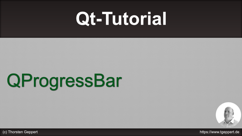 QProgressBar