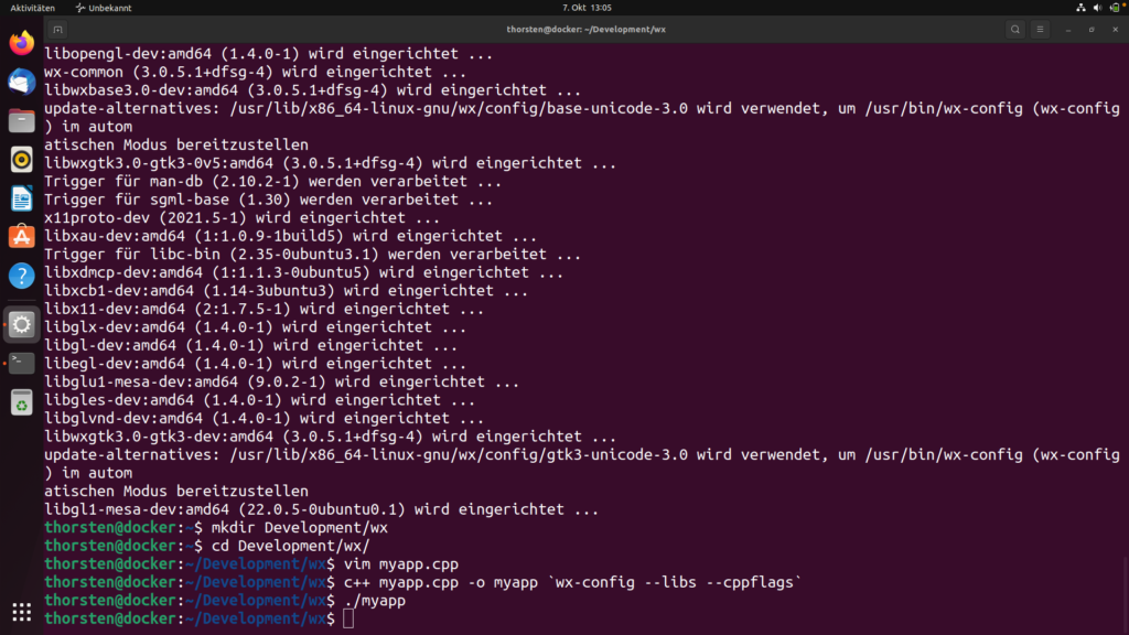 Installation von wxWidgets unter Ubuntu