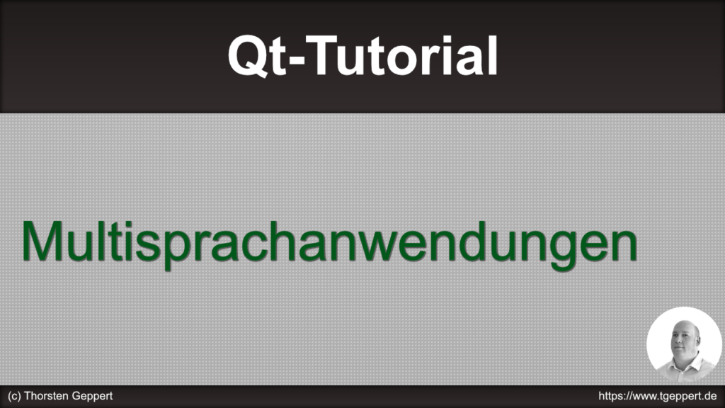 Multisprachanwendungen / Mehrsprachanwendungen